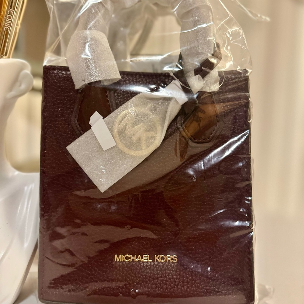 Michael Kors Mercer Pebbled Leather Mini Tote - Picture 2 of 9